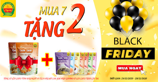 23/11: BLACK FRIDAY - TẶNG QUÀ SIÊU ĐÃ