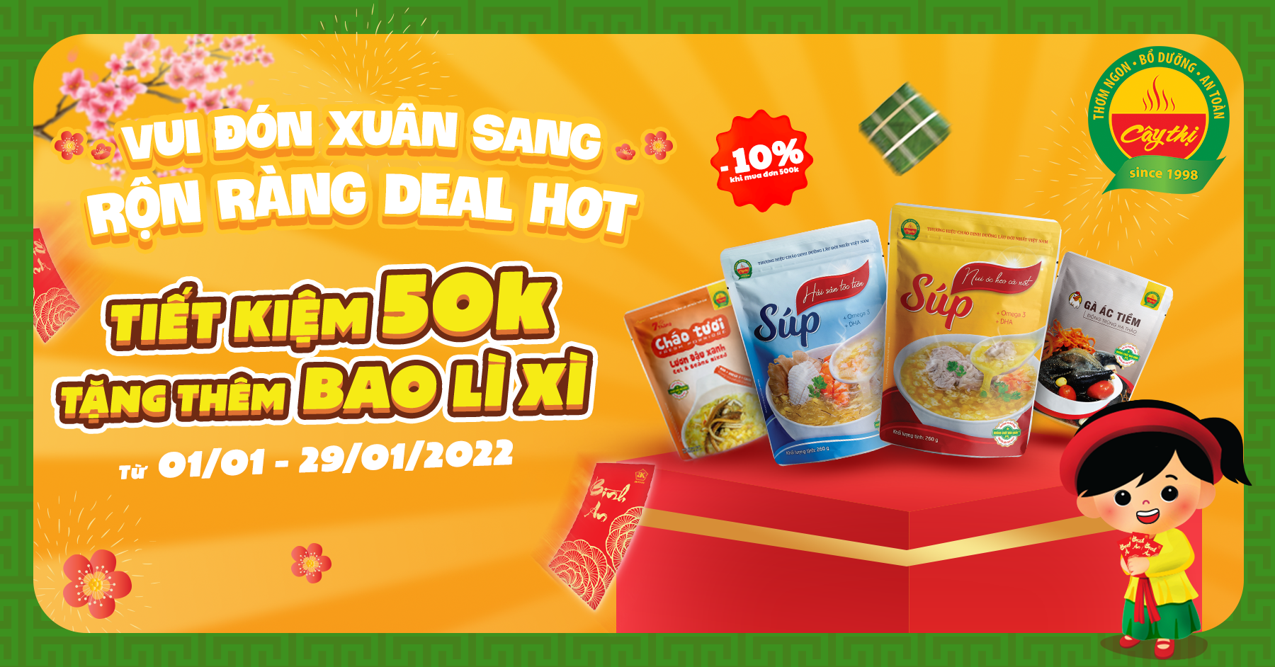 VUI ĐÓN XUÂN SANG - RỘN RÀNG DEAL HOT