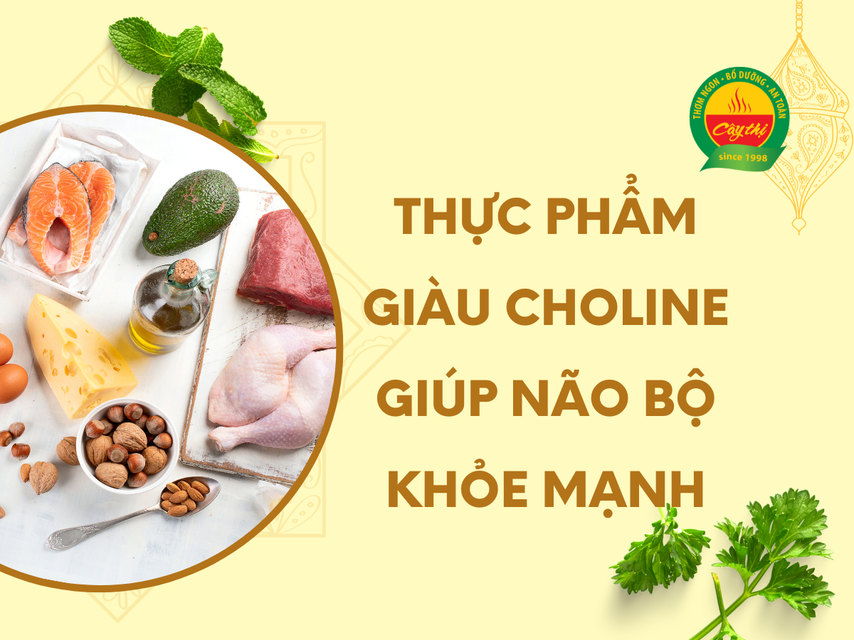 Tất tần tật về dưỡng chất Choline