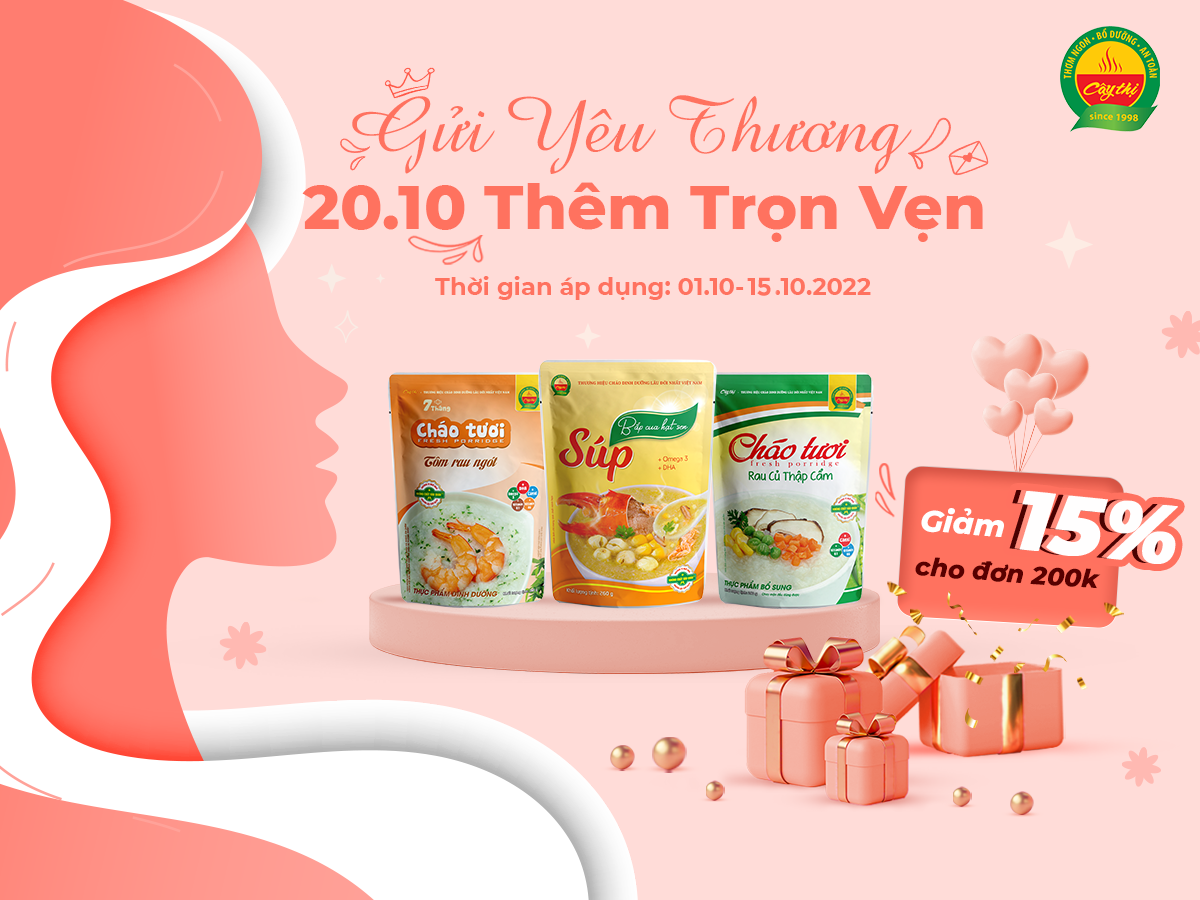 GỬI YÊU THƯƠNG, 20/10 THÊM TRỌN VẸN