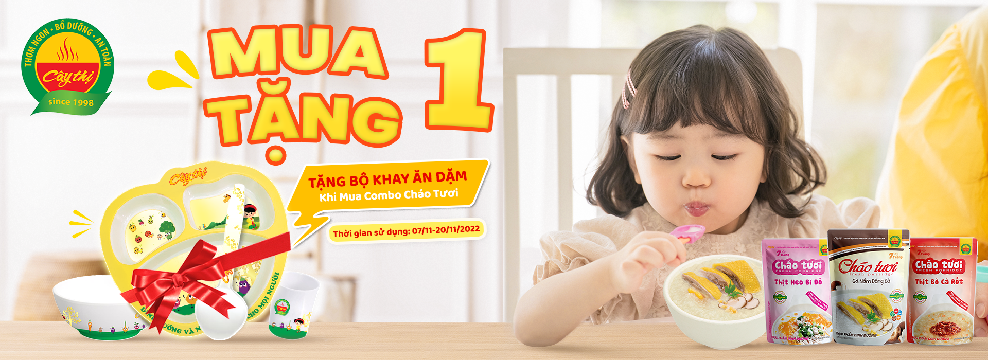 THÁNG 11 MUA 1 TẶNG 1 - NGẠI GÌ KHÔNG CHỐT