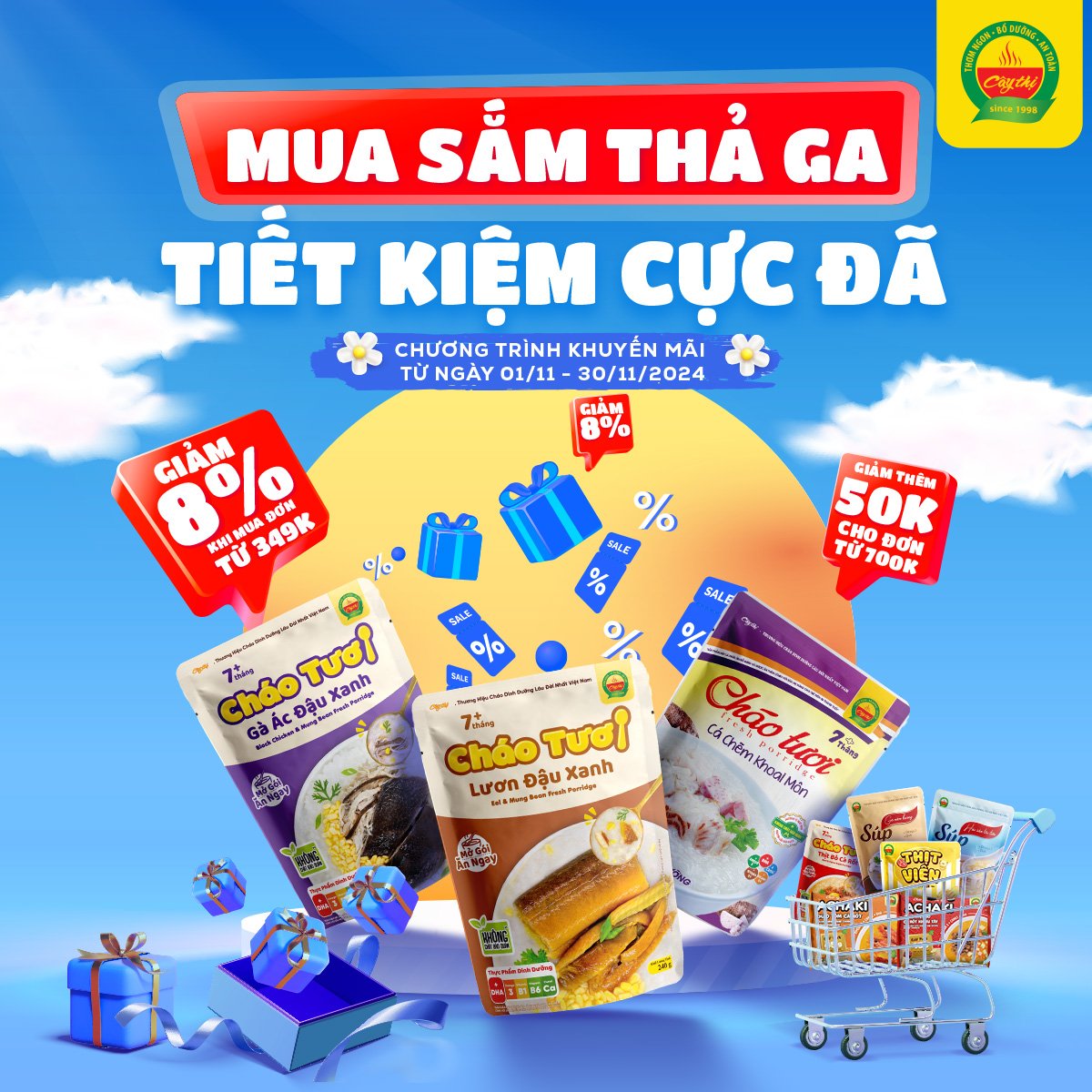 MUA SẮM THẢ GA - TIẾT KIỆM CỰC ĐÃ