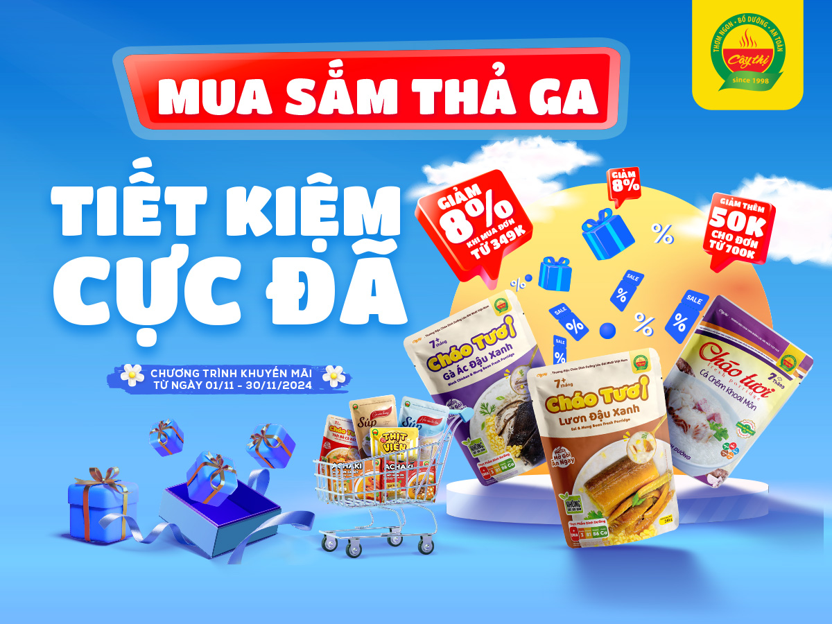 MUA SẮM THẢ GA - TIẾT KIỆM CỰC ĐÃ