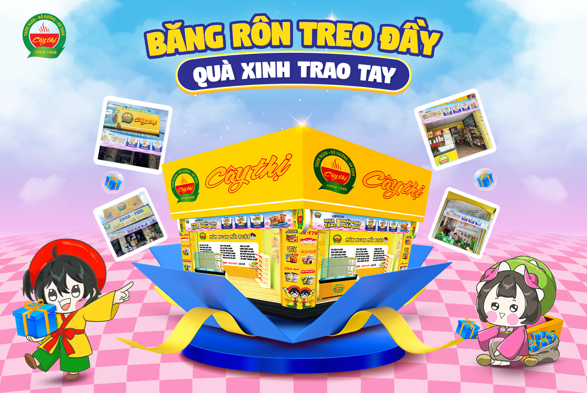 BĂNG RÔN TREO ĐẦY – QUÀ XINH TRAO TAY!