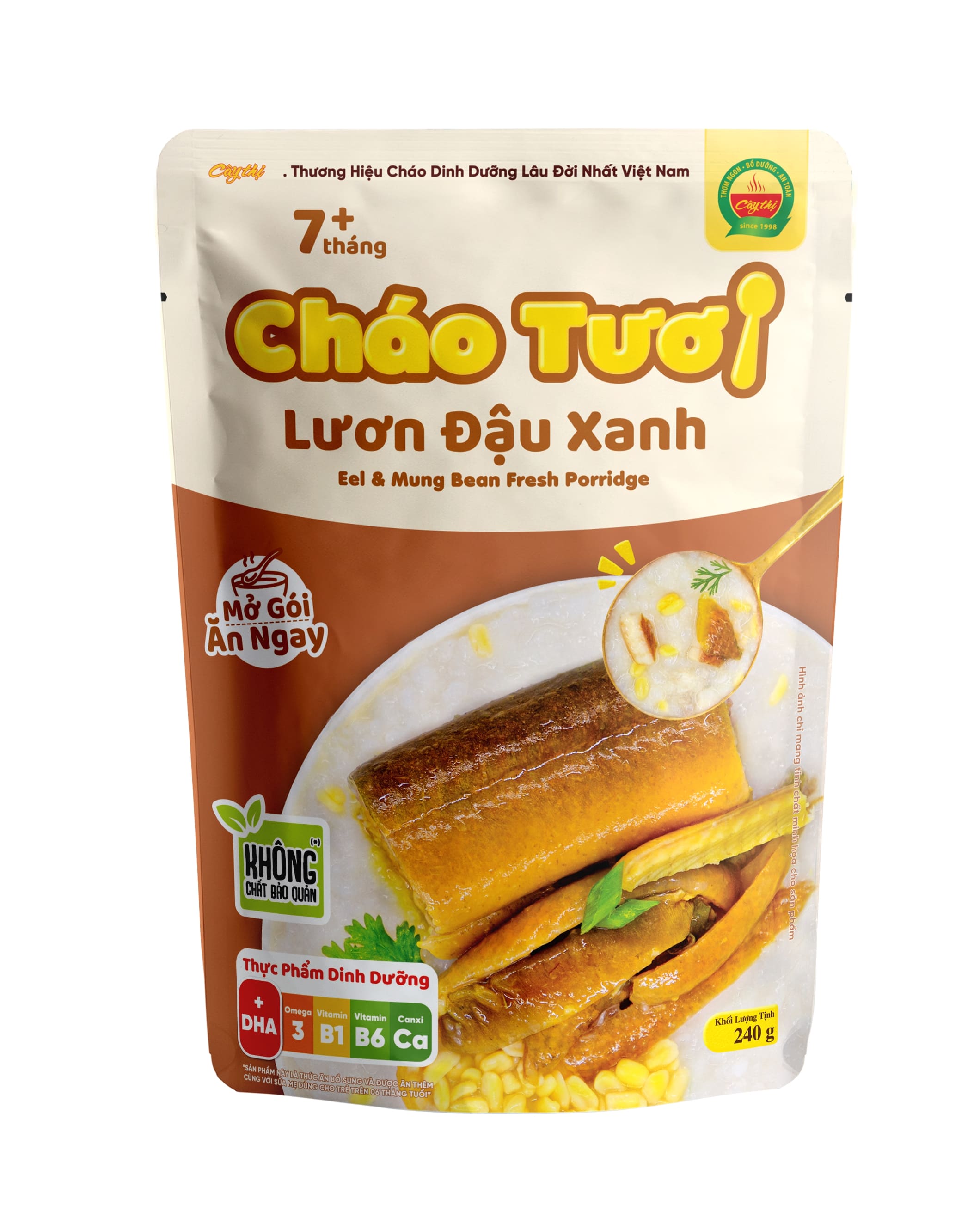 Cháo Tươi Lươn Đậu Xanh