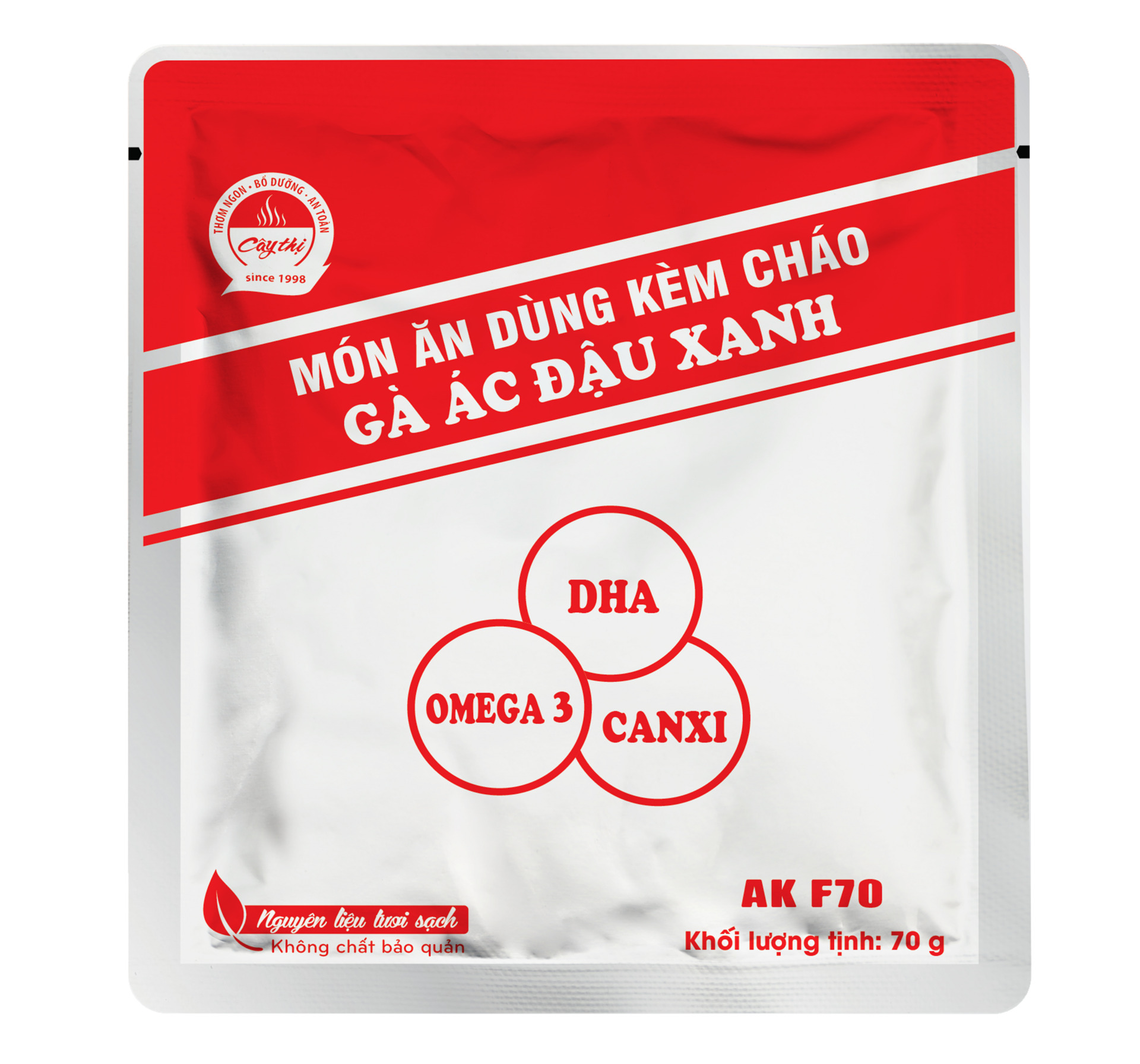 Món ăn dùng kèm cháo Gà ác đậu xanh