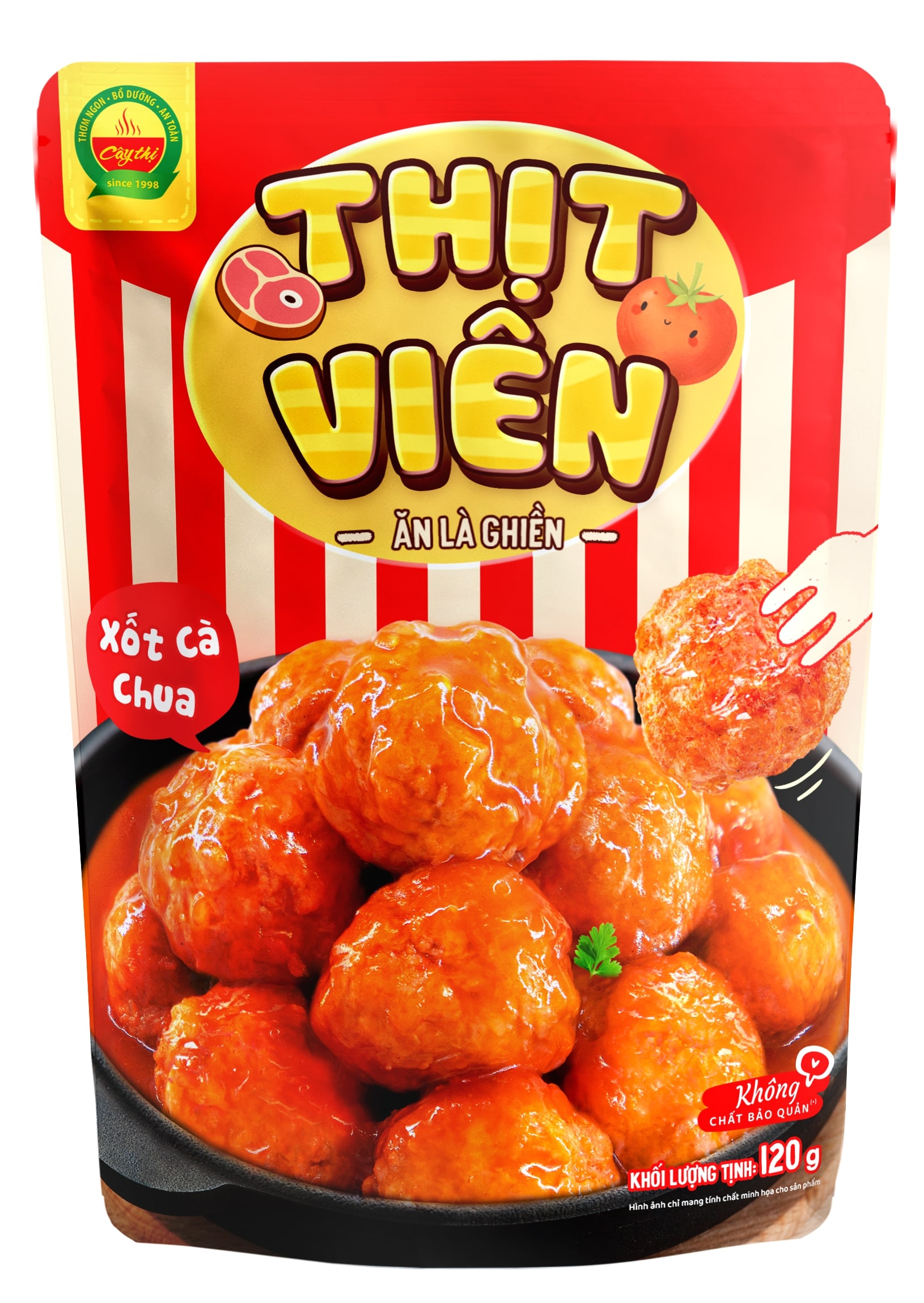 Thịt viên xốt cà chua