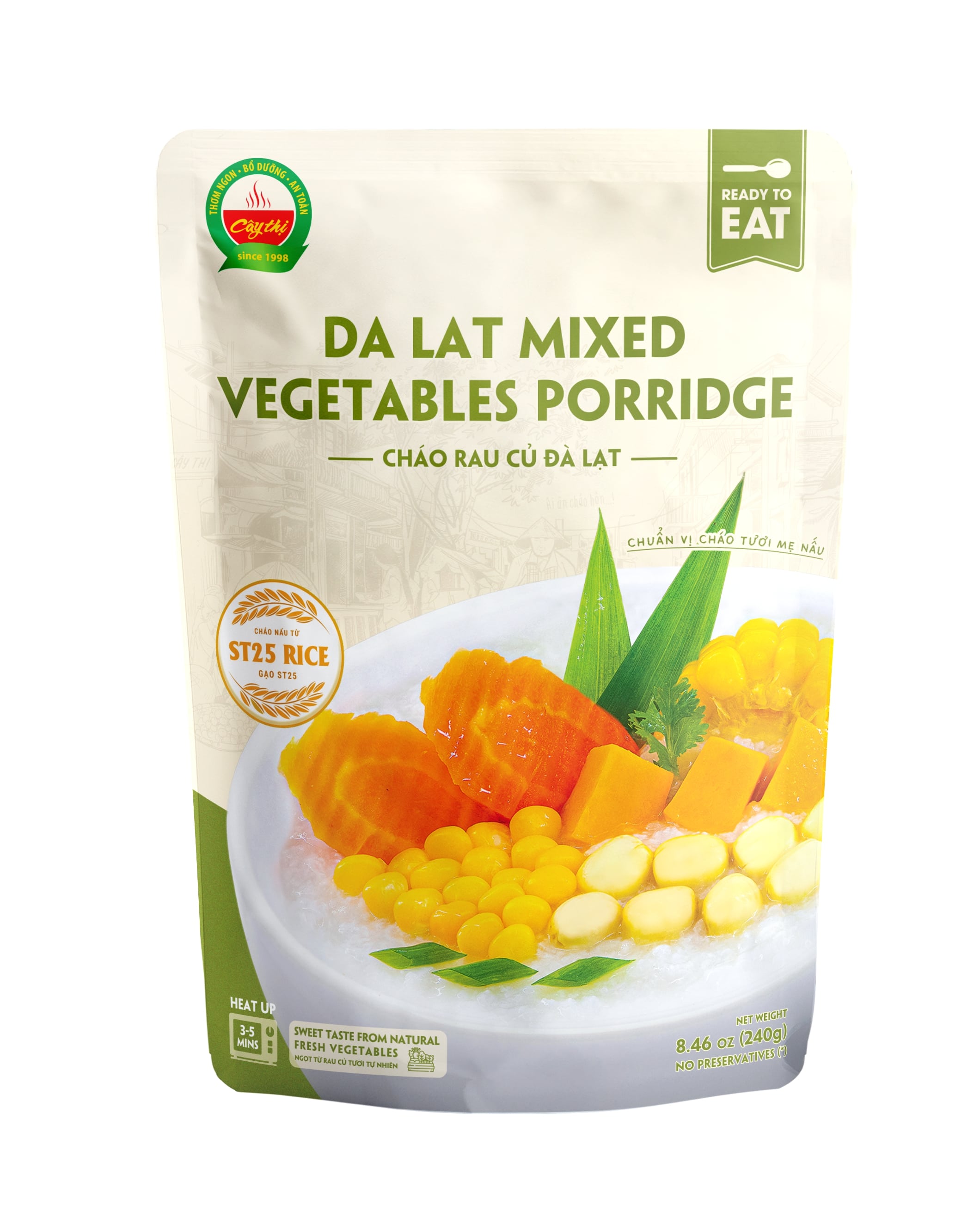 Da Lat mixed vegetables Porridge