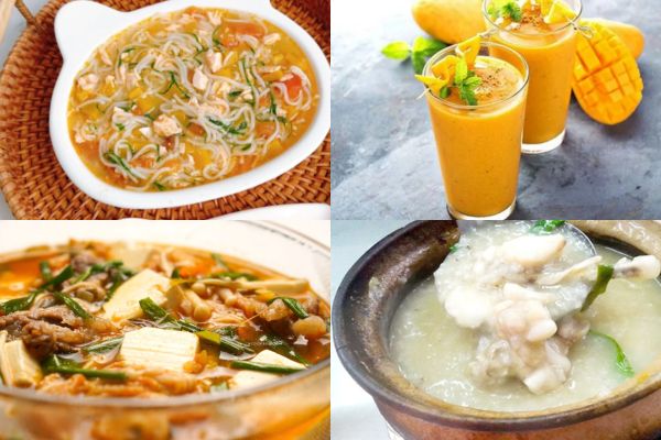 Thực đơn cho bé 2 tuổi số 12 