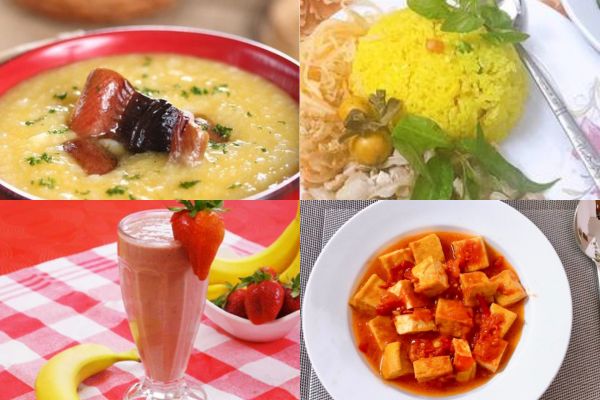 Thực đơn cho bé 2 tuổi số 14 